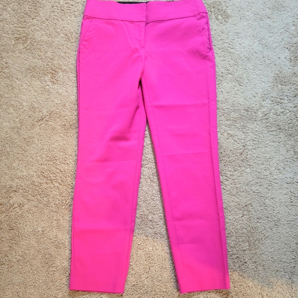 XOXO pink ankle pants
